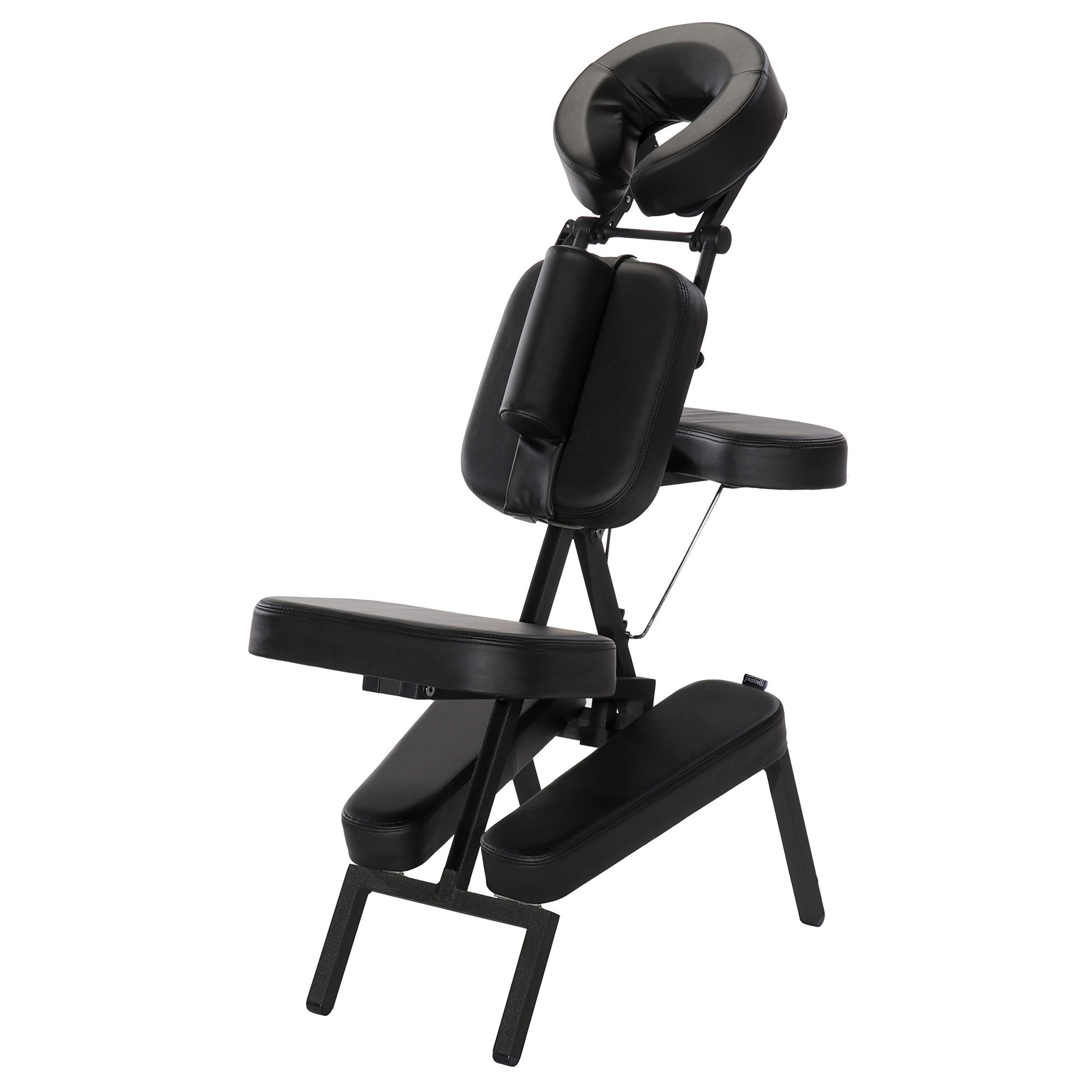 Master Massage Master Massage Apollo Portable Massage Chair, Black