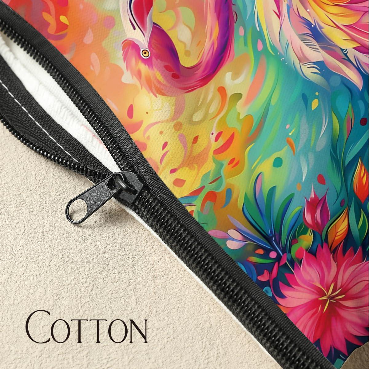 NBIAN Funny Flamingo Gifts, Summer Gifts, Flamingo Makeup Bag Cosmetic Bag, Flamingo Stuff, Flamingo Decor Accessories for Women Grandma Niece Coworker Female Mom Lady Flamingo Lovers, Graduation Birthday