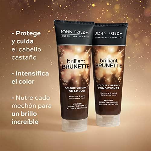 John Frieda John Frieda Brilliant Brunette Visibly Deeper Colour Deepening Shampoo for Brown Hair, 250 ml