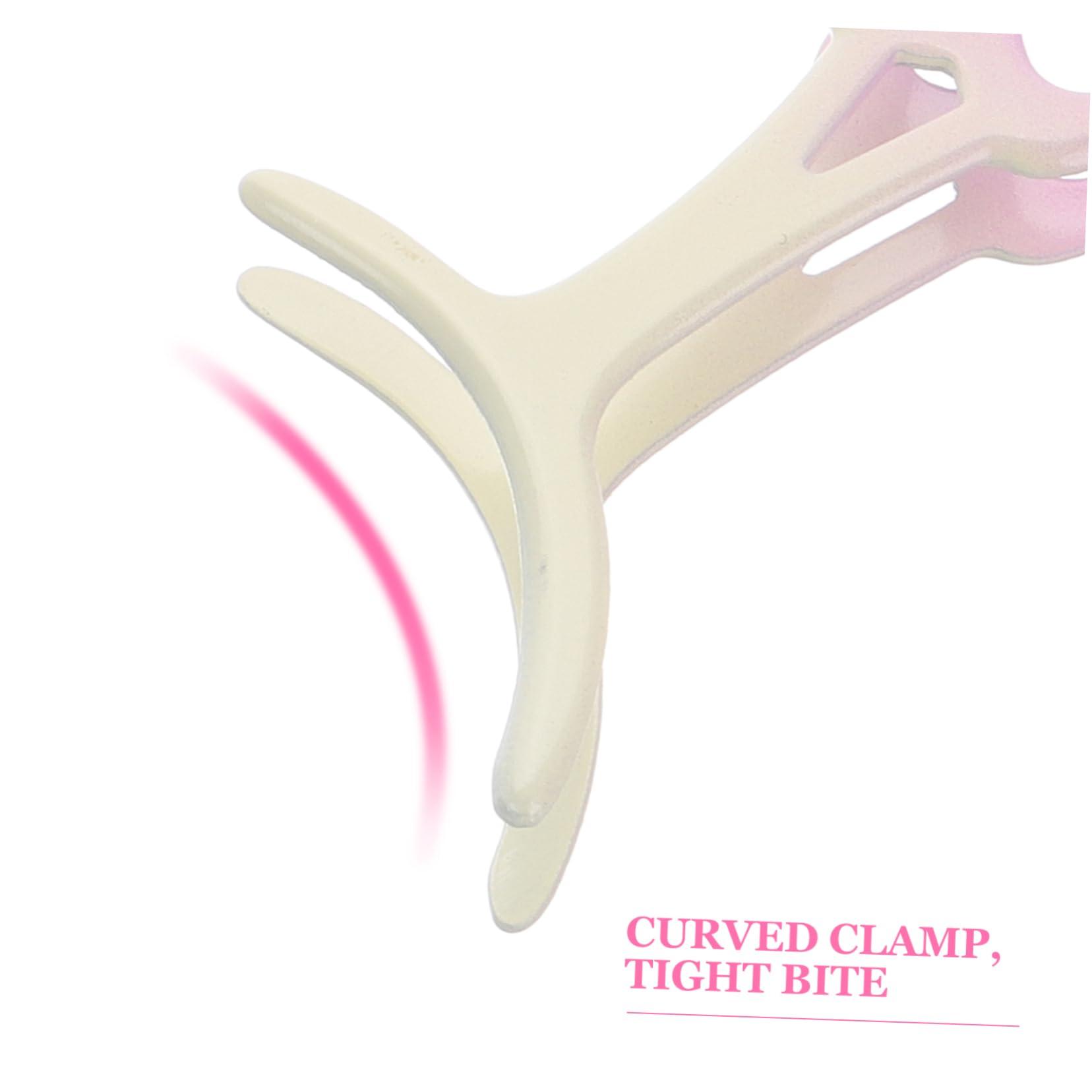 CRILSTYLEO CRILSTYLEO False Eyelash Auxiliary Eye Lash Tweezers Eyelash Clamp Lash Applicator Tool Eyelash Tweezers Lash Tool Eyelash Applicator Lash Clamp Tweezers Beauty Tools Stainless Steel