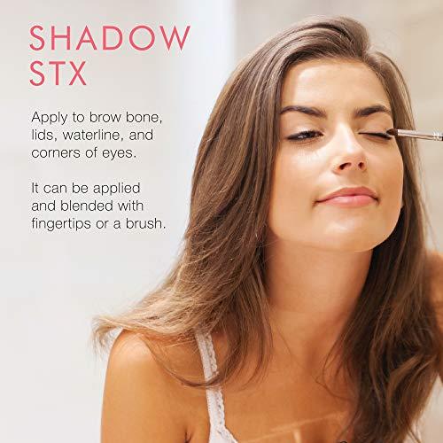 Beauty For Real Beauty For Real Shadow Stx, All Day Latte - Rich Deep Plum - Waterproof, Cream-to-Powder Eyeshadow Stick - Built-in Sharpener - 0.05 oz