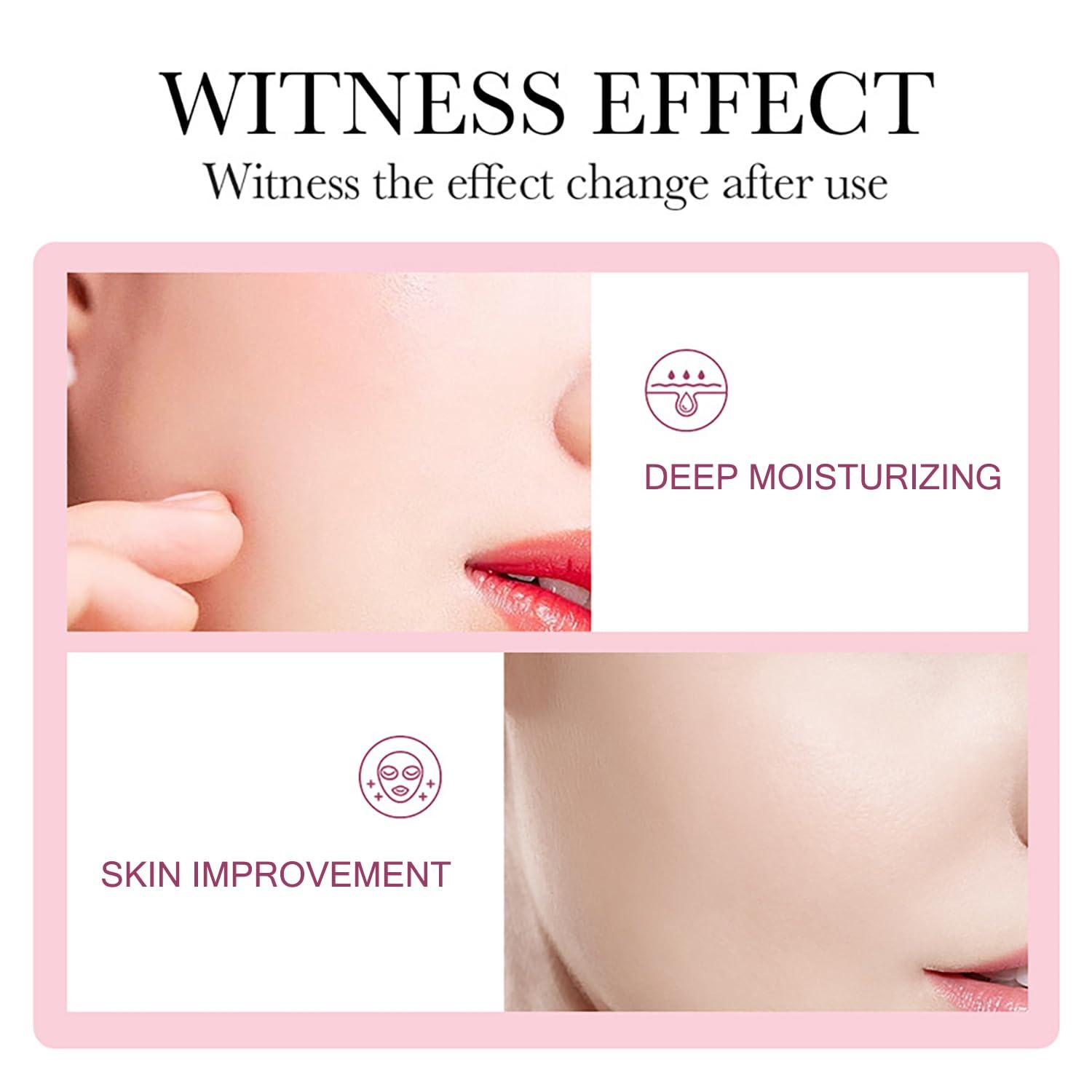 BIOAQUA BIOAQUA Facial Mask Firming Deeply Nourish Moisturizing 98% Natural Extract Hydrating Face Mask 5PCS Set (One Of Each (5PCS))