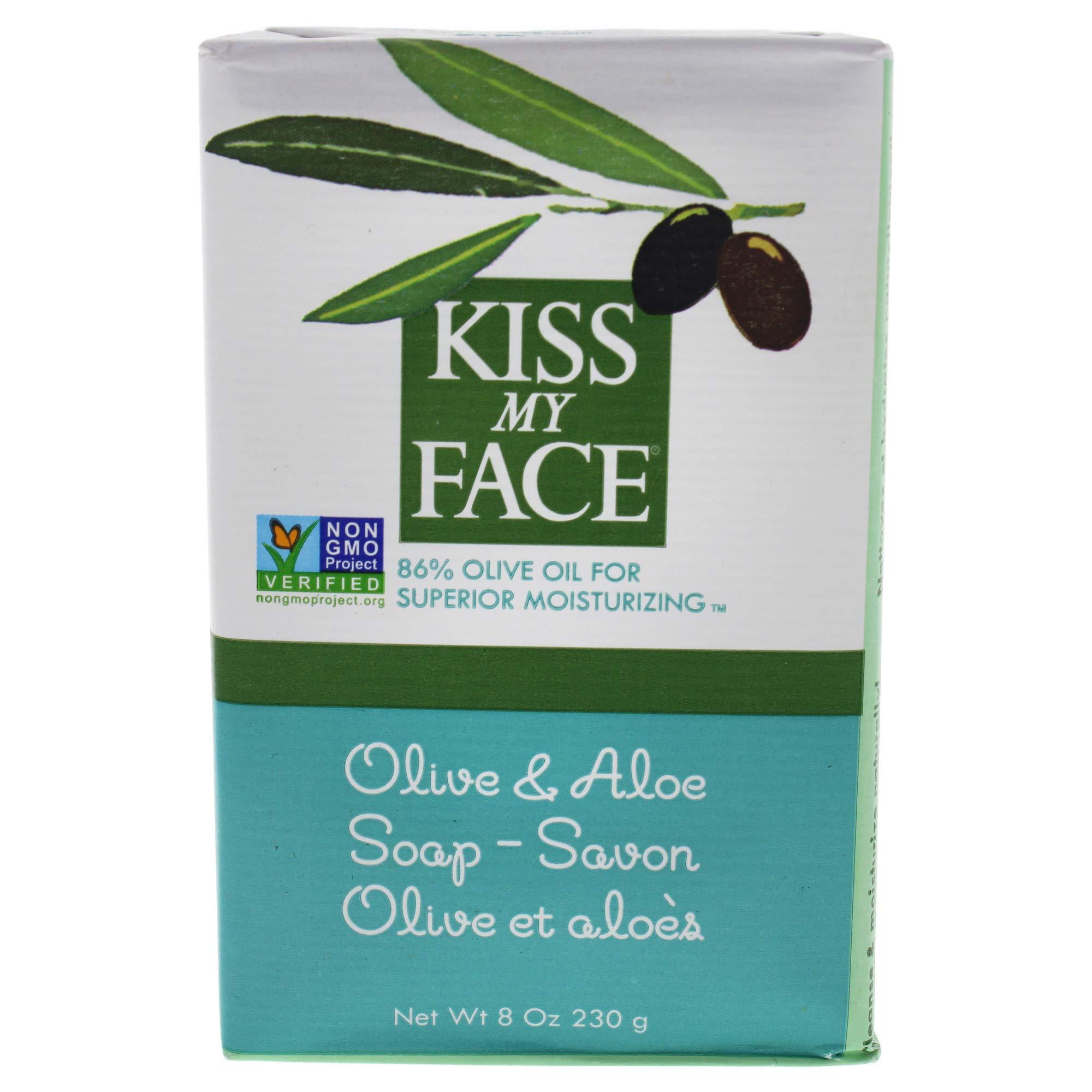 Kiss My Face Kiss My Face Olive and Aloe Bar Soap Unisex Soap 8 oz