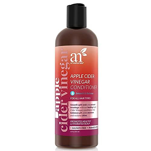 Artnaturals Artnaturals Apple Cider Vinegar Conditioner – (12 Fl Oz / 355ml) – for All Hair Types - Plant Base Blend - Coconut Oil and Vitamin E for Split Ends, Shine, Stronger and Smoother