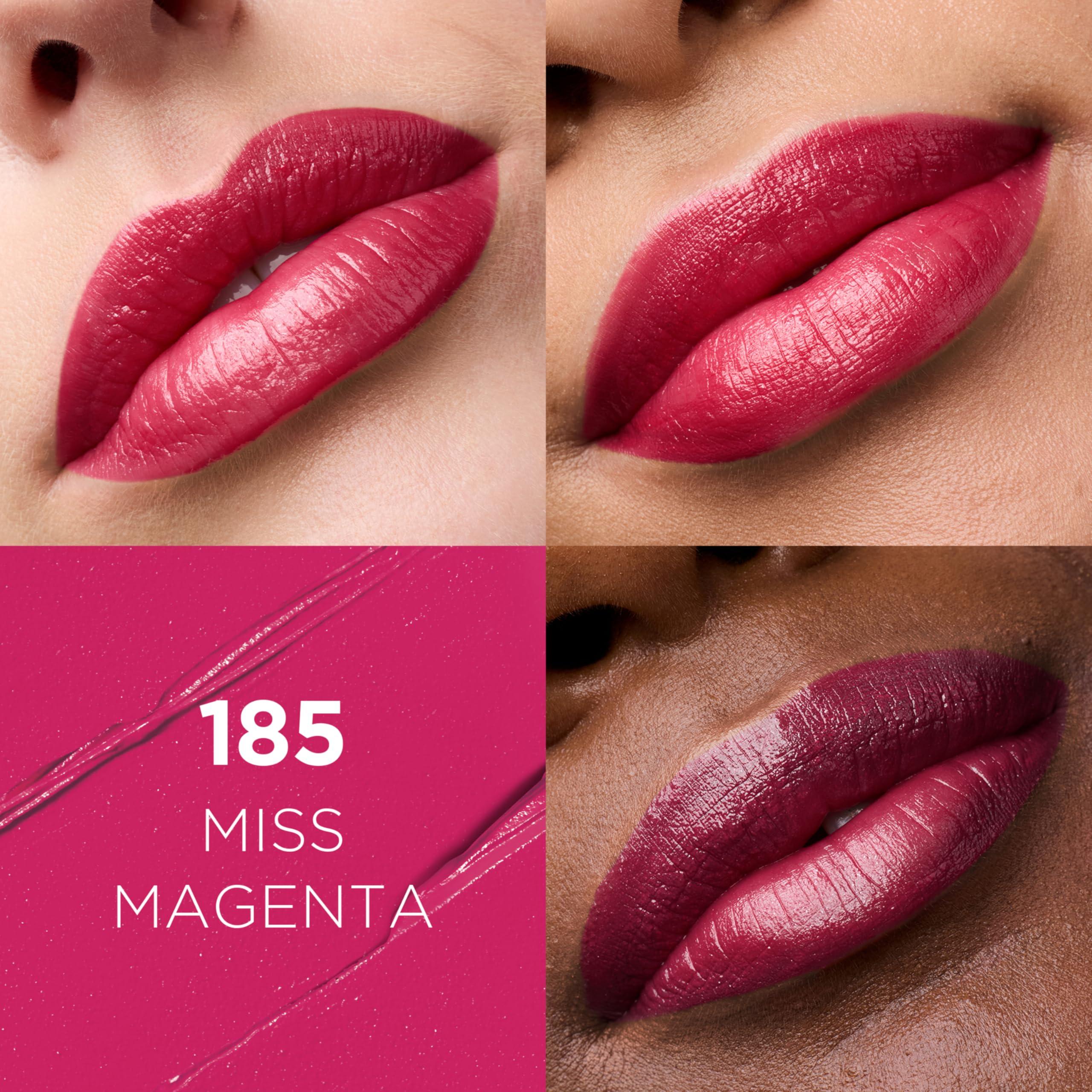 L'Oréal Paris LOral Paris Colour Riche Original Creamy, Hydrating Satin Lipstick with Argan Oil and Vitamin E, Miss Magenta , 1 Count