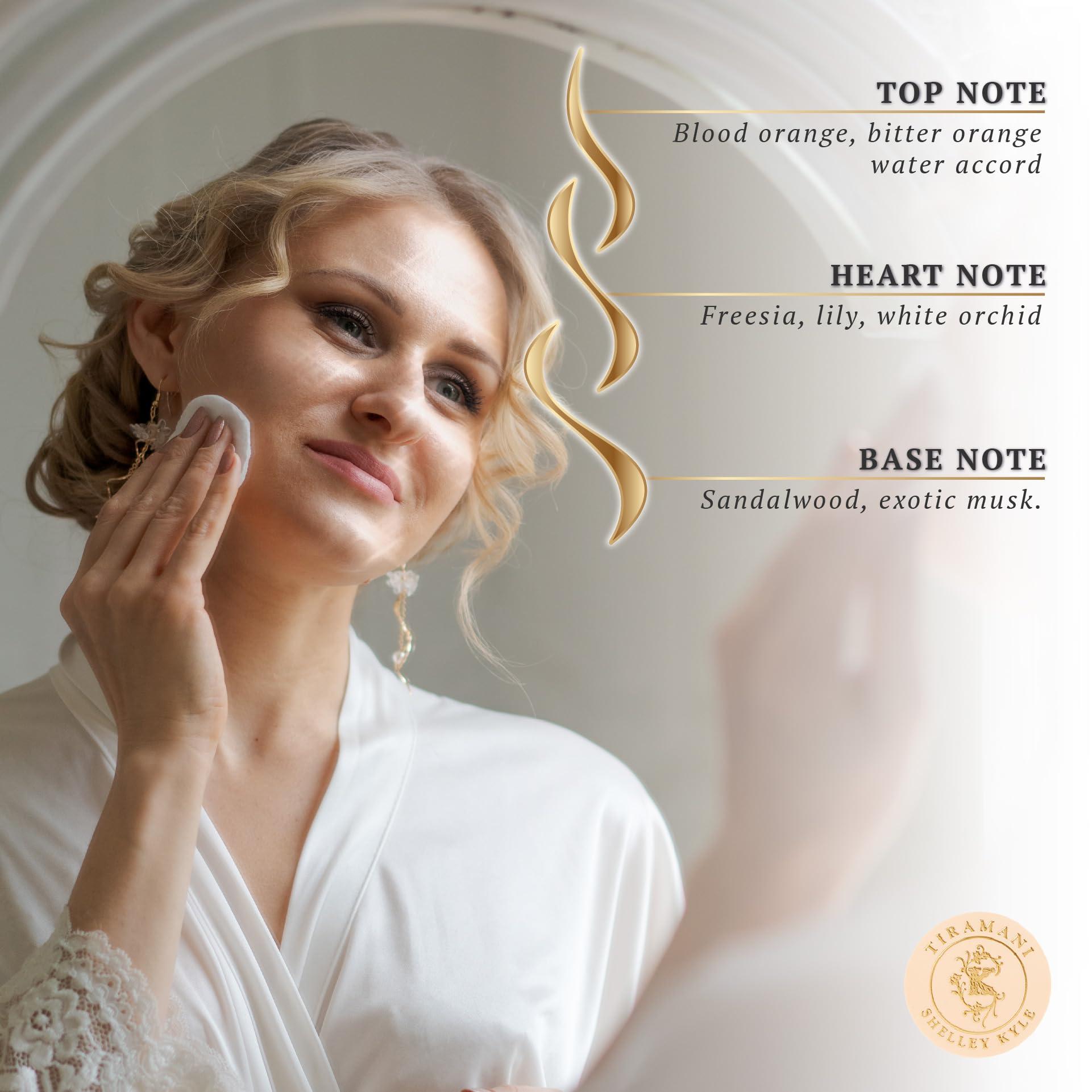 Shelley Kyle Shelley Kyle Tiramani Talc Free Shimmer Powder, Body Powder, Dusting Powder, Leaves Skin Soft, Dry, Smooth, and Shimmering, 48g