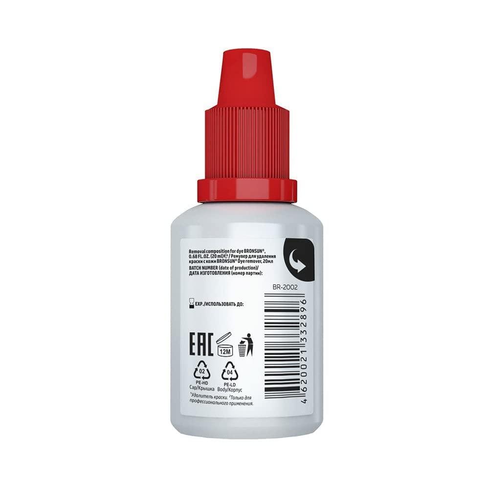Bronsun Bronsun Removal Composition for Eyelash and Eyebrow Tint Dye (20 ml)