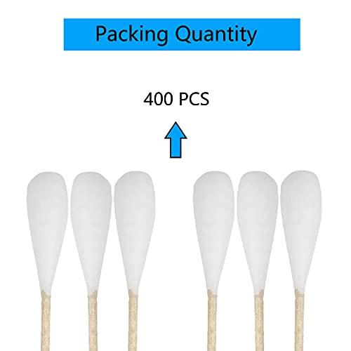 Quanzhou Chenchenchen E-Commerce Co.,Ltd 6 Inch Long Cotton Swabs (Large Size) 400pcs for Pets, Gun Cleaning or Makeup