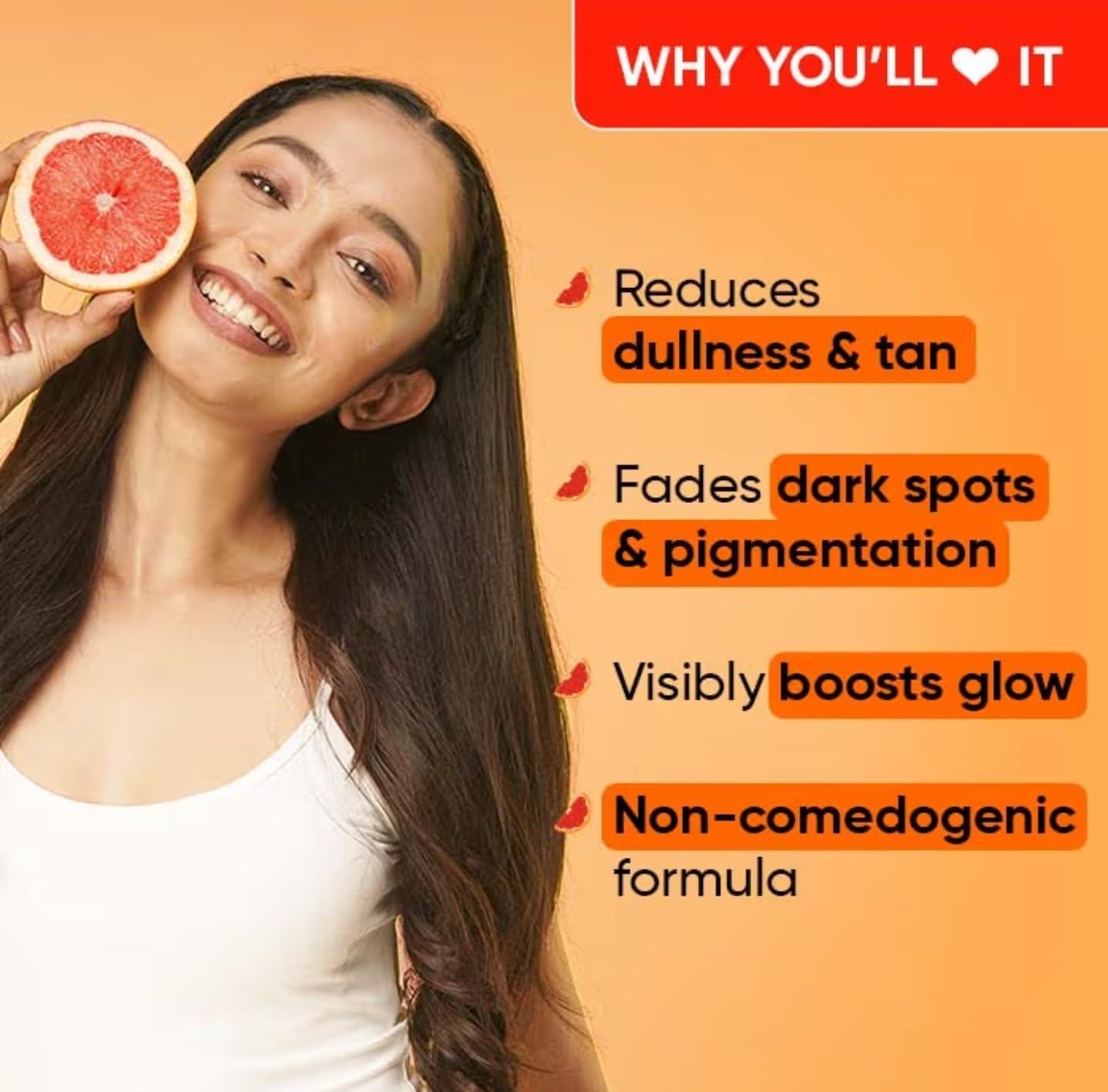 RS.H Global Dot'&'Key Vitamin C + E Complete Skin Care Combo kit | Face Wash (100ml), Face Serum (30ml), Moisturizer (60ml), Sunscreen (50g) | Vitamin C Daily Glow Booster Combo for All Skin Types (Pack of 4)