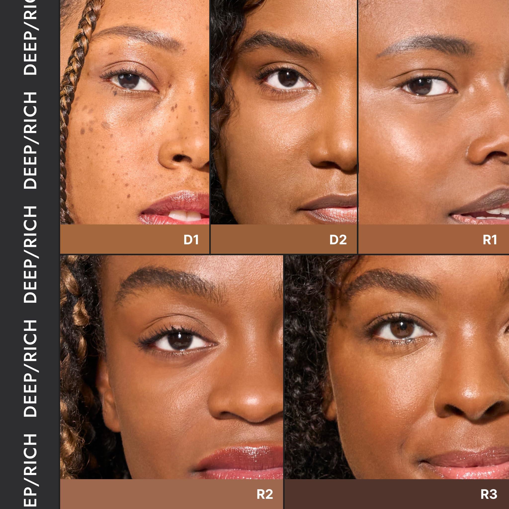 Cover FX COVER FX Skin Discovered Longwear Full Coverage Concealer | Buildable Crease-Resistant High Coverage Formula Conceals, Corrects, and Brightens | R2- Rich skintones with neutral undertone