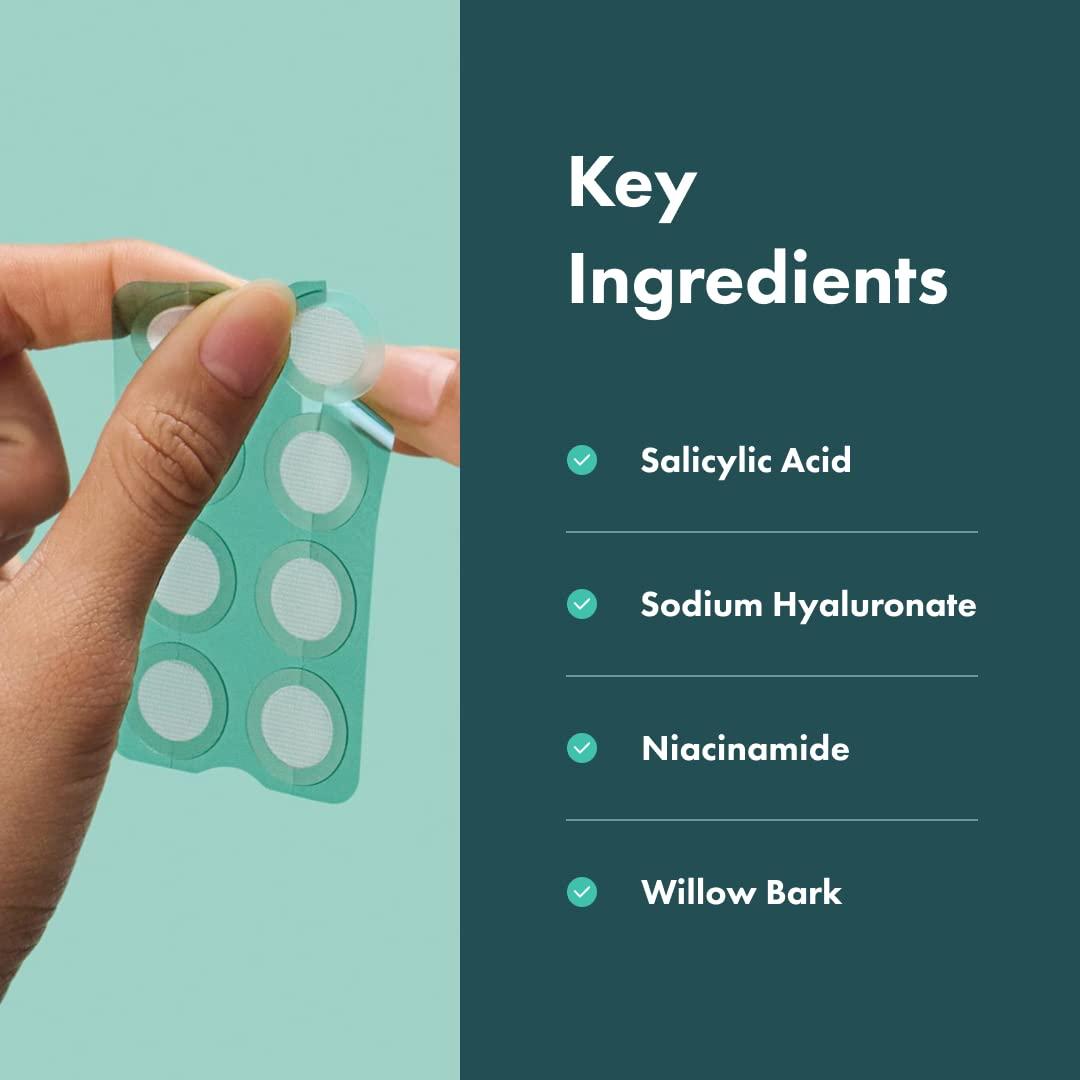 Mighty Patch Mighty Patch Micropoint for Blemishes from Hero Cosmetics - Hydrocolloid Acne Spot Treatment Patch for Early Stage Zits and Hidden Pimples, 395 Micropoints (8 Patches)