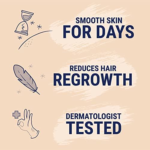 Nair Nair Hair Remover Moisturizing Face Cream, with Sweet Almond Oil, 2OZ (Pack of 2)