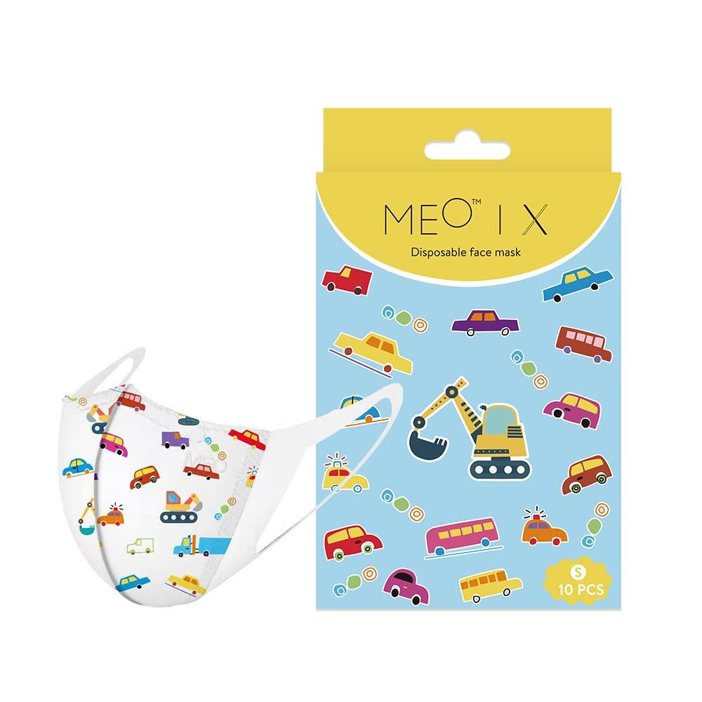Meo Meo X Kids Disposable Face Mask -Car (10pcs)