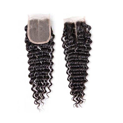 Hairticket Hairticket 3 Bundles + Lace Closure Deep Wave Virgin Malaysian Hair #2/20 & 22 & 24 & Closure 18 / Free Part