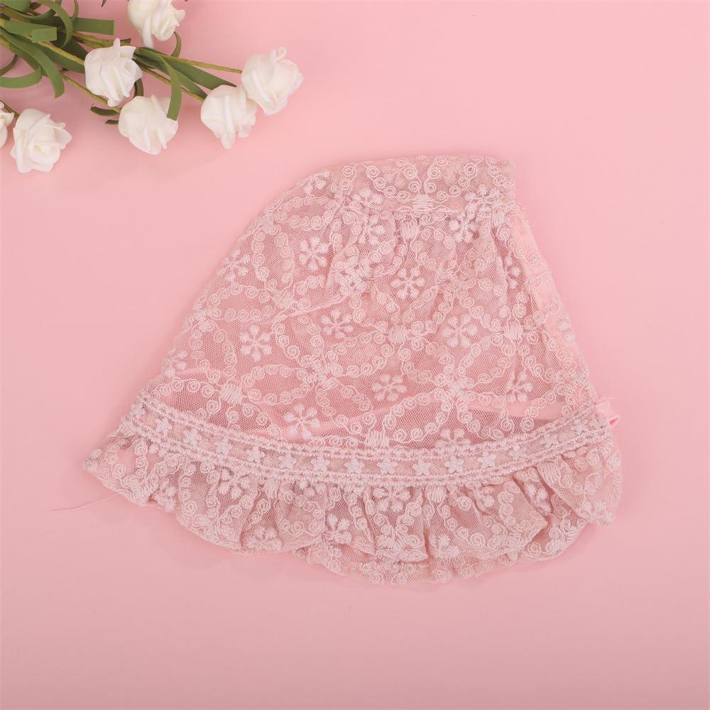Sither Sither Baby Lace Headband Soft Flower Pattern Headbands for Infant Toddlers Stretchy Headband Hair Accessories for Party Baby\'s Gift (pink)