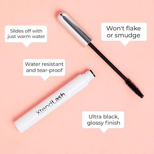 MCoBeauty MCoBeauty XtendLash Lengthening Tubular Mascara, Volumizing & Lengthening for Dramatic Lashes, Vegan, Cruelty Free Cosmetics