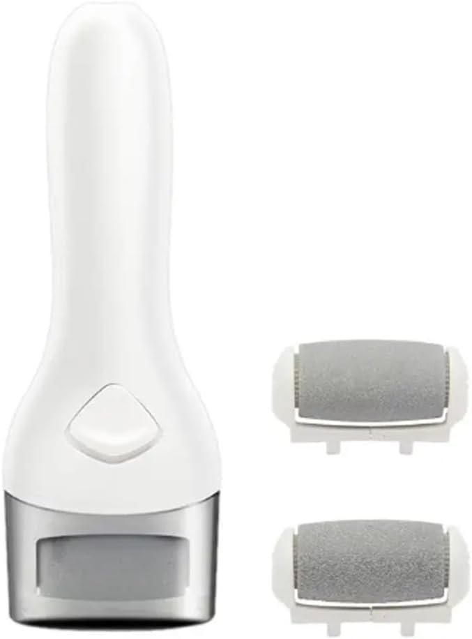 PeakTrend PeakTrend Electric Foot File Grinder Dead Dry Skin Callus Remover Rechargeable Feet Pedicure Tool Foot Care Tools for Hard Cracked Clean with 2 Grinding Heads