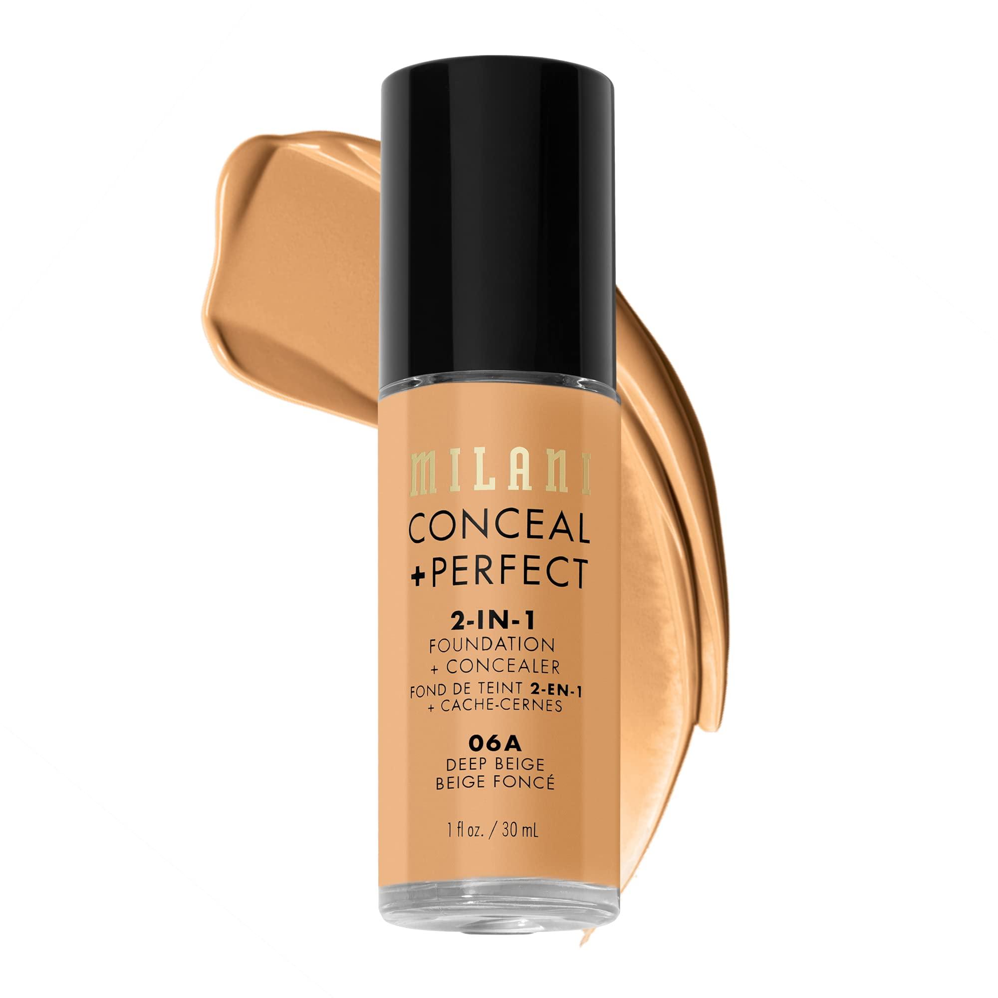 Milani Conceal + Perfect 2-In-1 Foundation and Concealer 06A Deep Beige