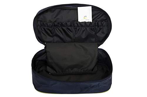HomeStrap Homestrap Nylon Undergarment/Innerwear Pouch for Travelling- Blue, Blue, Standard