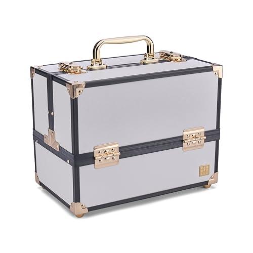 Caboodles Caboodles Women's Make Me Over Train Case, White