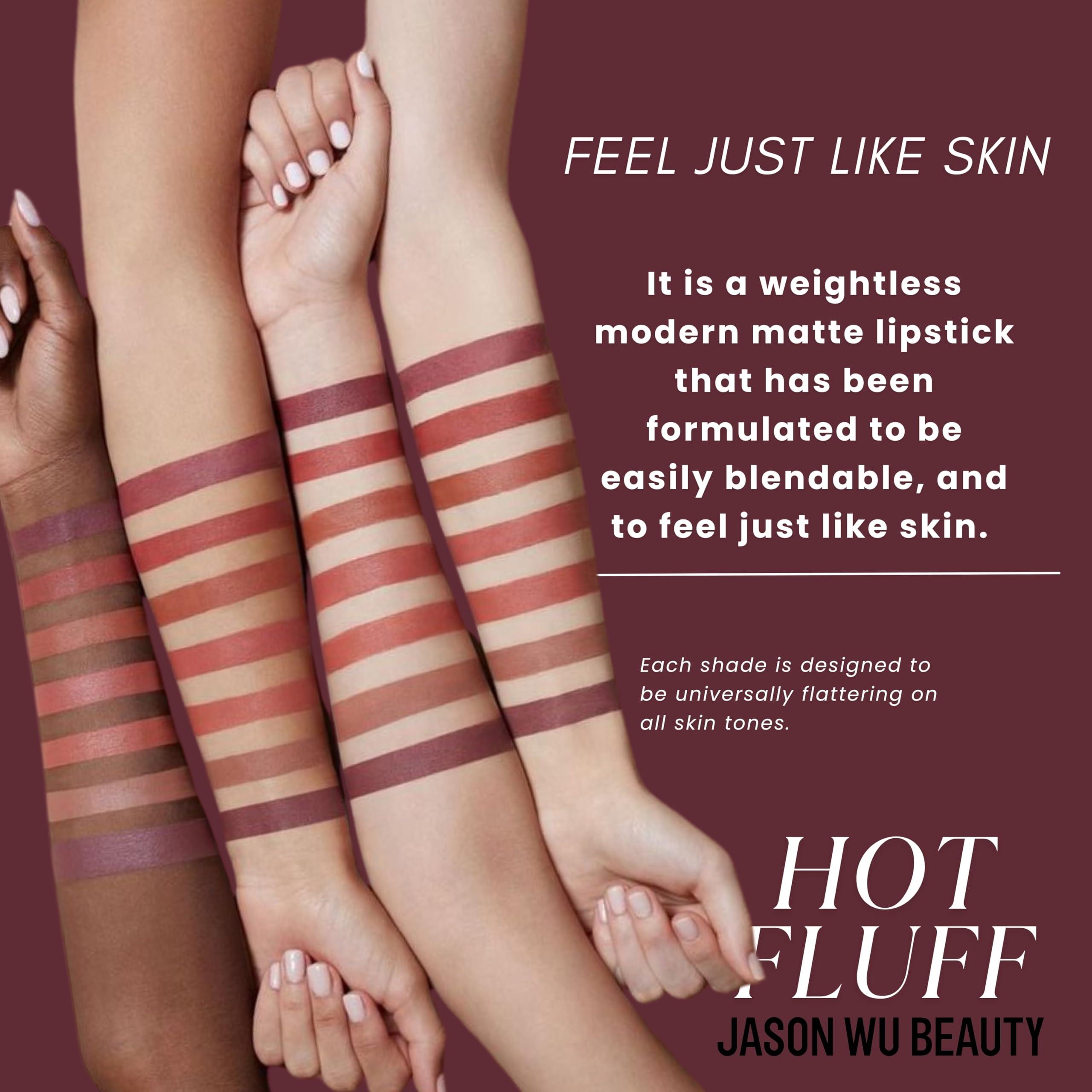 Jason Wu Jason Wu Beauty Hot Fluff Modern Matte Lipstick - 3-in-1 Lipstick, Blush, Shadow, 3.8g 0.134oz (Jelly Roll, 3.8g)