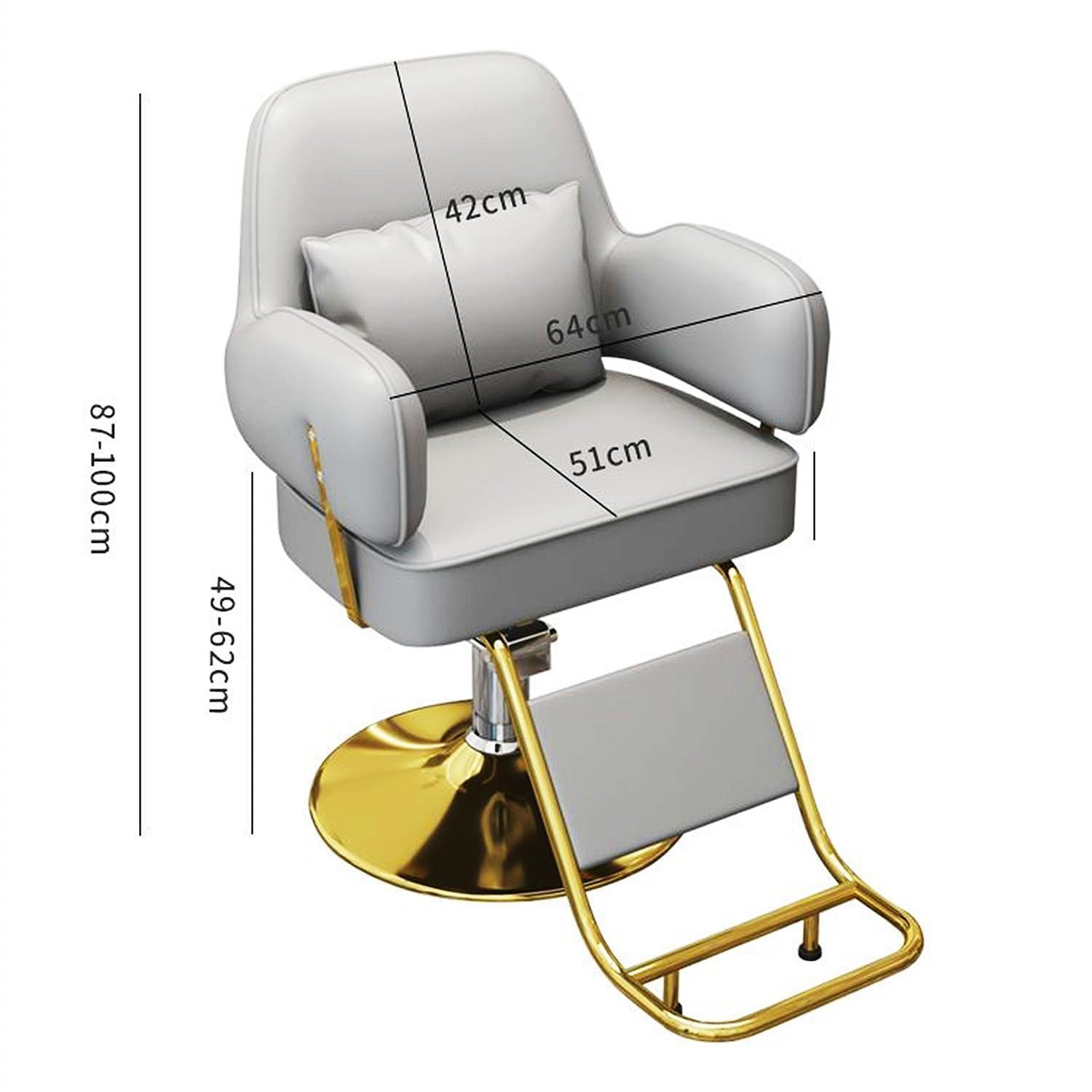 YHGTDJEDPO YHGTDJEDPO Barber Chair Reclining Salon Chair for Hair Stylist, Height Adjustable Hair Salon Chair with 360 Degrees Rolling Swivel,Multi-Function Shampoo Tattoo Chair,03