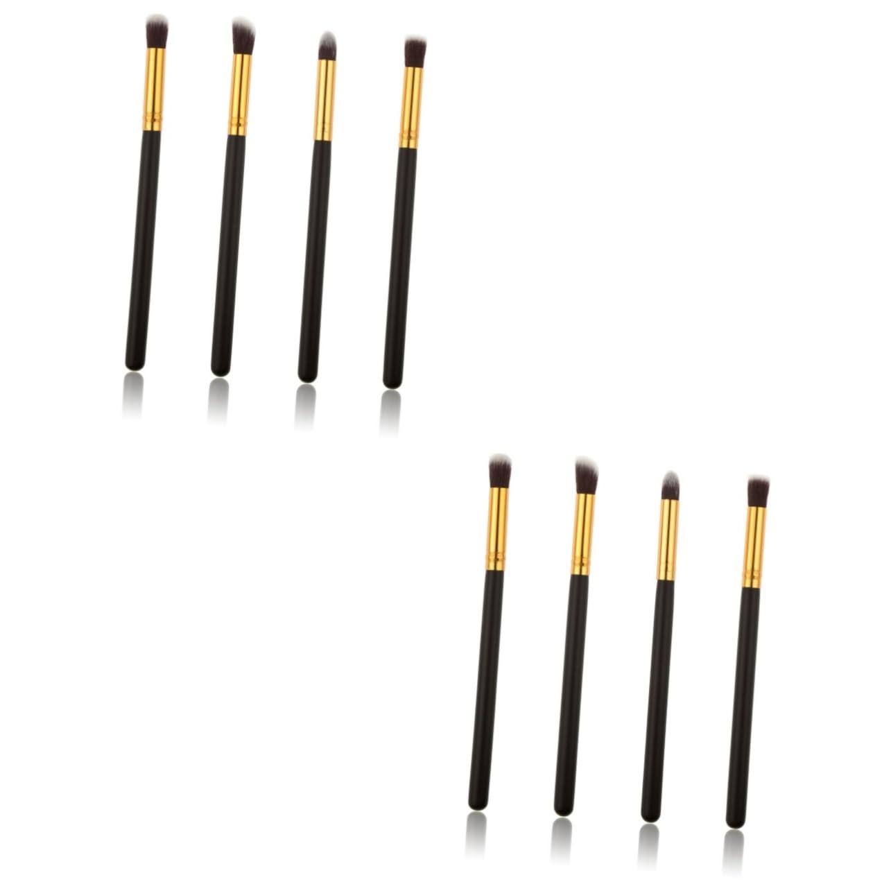 DOITOOL DOITOOL 8 Pcs Cream Powder Eyeshadow Stick Blending Eyeshadow Brush Eye Make-up Brush Kit Synthetic Foundation Makeup Eyeshadows Eyeliner Blending Crease Kit Glitter Makeup Shimmer Flash