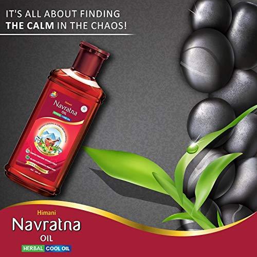 Emami or Himani Emami / Himani Navratna Ayurvedic Herbal Hair Oil 500ml - Multipurpose Cooling Formula