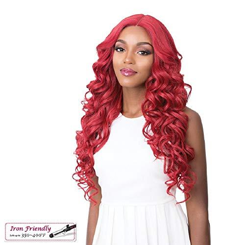 It's a Wig It's A Wig! Synthetic Swiss Lace Front Wig - Houston (1B OFF BLACK)