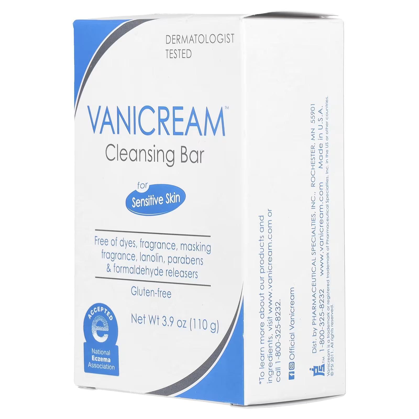 Vanicream Vanicream Cleasing Bar for Sensitive Skin 3.9oz (Pack of 8)