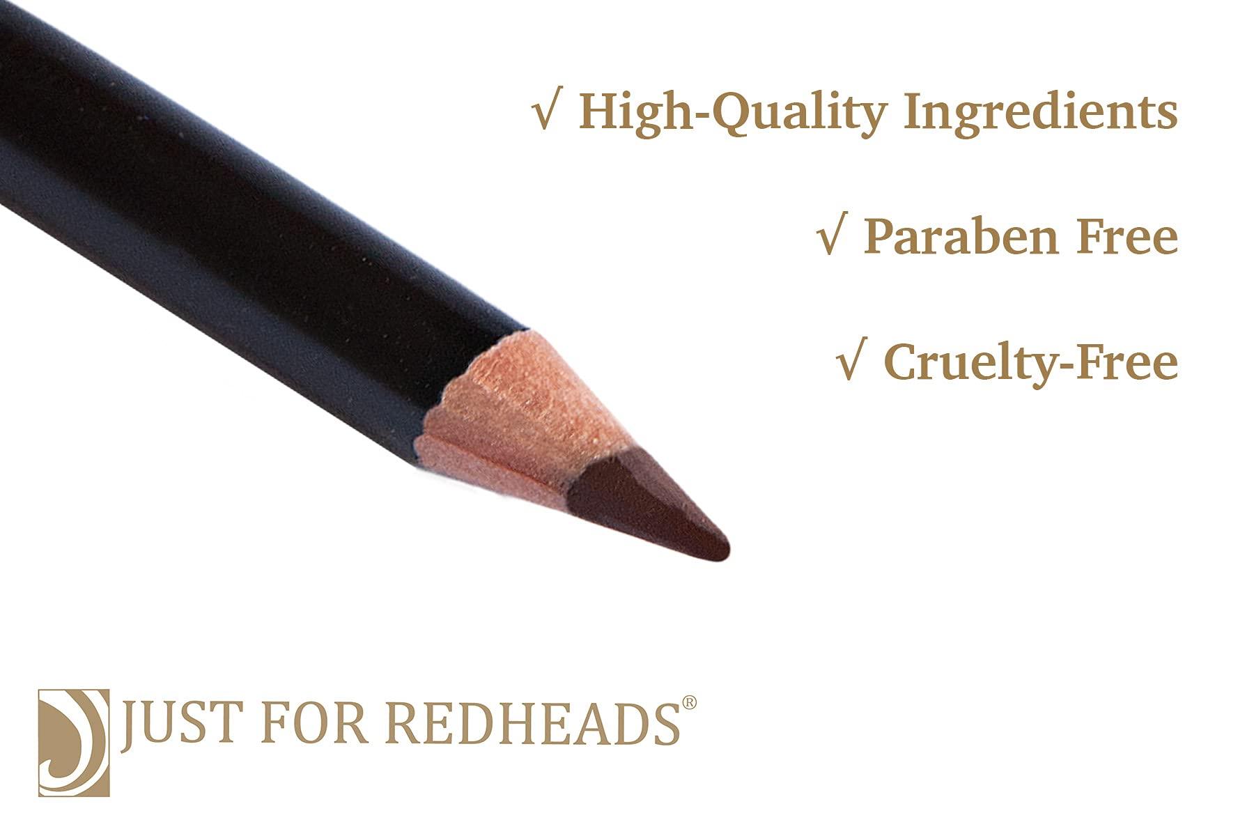 JUST FOR REDHEADS Just For Redheads Dream Brow Sticks - Eyebrow Pencil Matches Red Hair -Natural, Long-Lasting Makeup - Designed by a Redhead, for Redheads