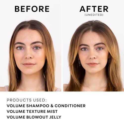 NatureLab. TOKYO NatureLab. TOKYO Perfect Volume Conditioner: Eco-Friendly Refill Pouch: Lightweight Hair Conditioner, Build Lift, and Body to Flat, Fine, or Limp Hair I 22.9 FL OZ / 680ml