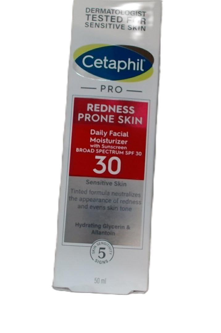 Cetaphil CETAPHIL Redness Relieving Daily Facial Moisturizer SPF 20, 1.7 fl oz, Broad spectrum Sunscreen, Neutral Tint, For Redness-Prone Skin