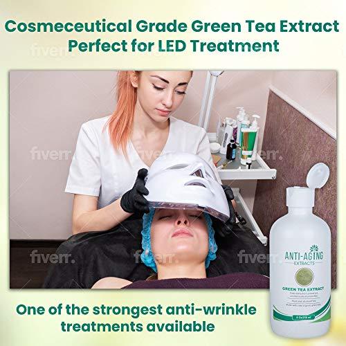Anti-Aging Extracts Anti-Aging Extracts Green Tea Extract – Advanced Cosmeceutical Grade Green Tea Extract Liquid for Skincare and Haircare – Pure and Organic Green Tea Extract for Skin with Anti-Aging Properties – 8-oz