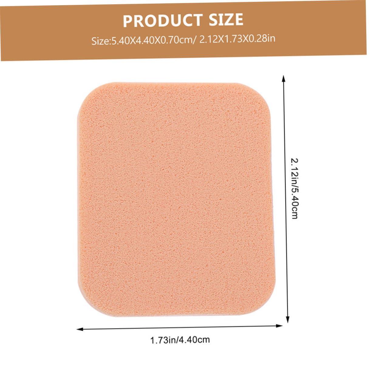 FRCOLOR FRCOLOR 10pcs Square Puff Cosmetic Powder Puff Multipurpose Cosmetic Puff Girl Cosmetic Puff Girl Makeup Puff Cosmetics Puff Tool Square Sponge Makeup Pad Makeup Kit Synthetic Sponge