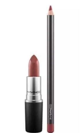 M.A.C. M.A.C. Cosmic Lip Duo RED Set Frost Lipstick FRESH MOROCCAN & Lip Pencil BRICK