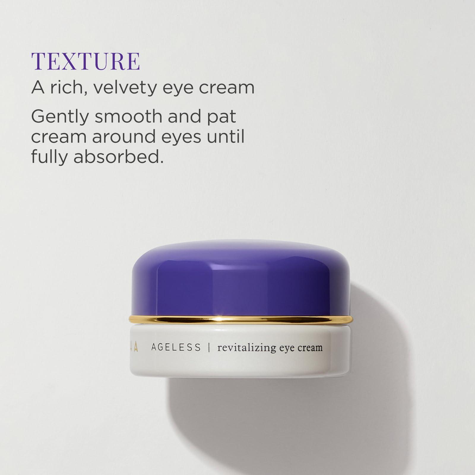 TATCHA TATCHA Ageless Revitalizing Eye Cream: Cruelty-Free Cream to Reduce Appearance of Fine Lines, Dark Circles and Puffiness. (15 ml | 0.5 oz)