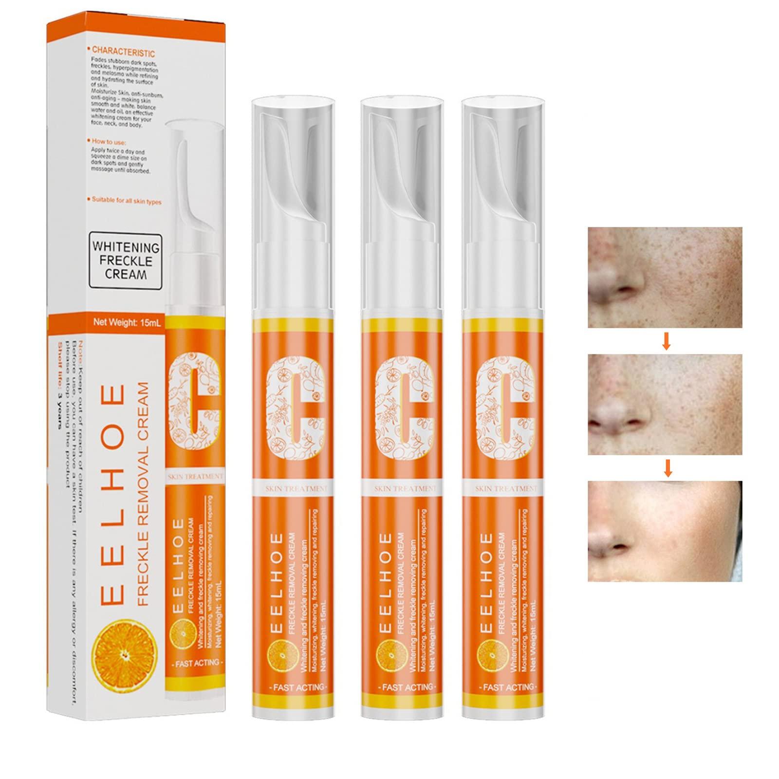 TOKZON Triple-action Blemishskin Corrector Serum, Blemish Skin Corrector Serum, Eliminate Melanin Freckle, Vitamin C Anti Aging Skin Clearing Serum-3pcs