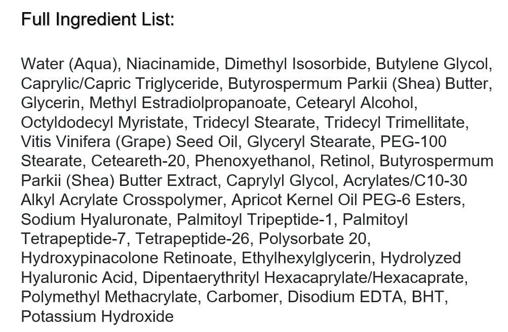 Emepelle Emepelle Night Cream, Skin Repair Cream with MEP Technology, 1.7 Oz