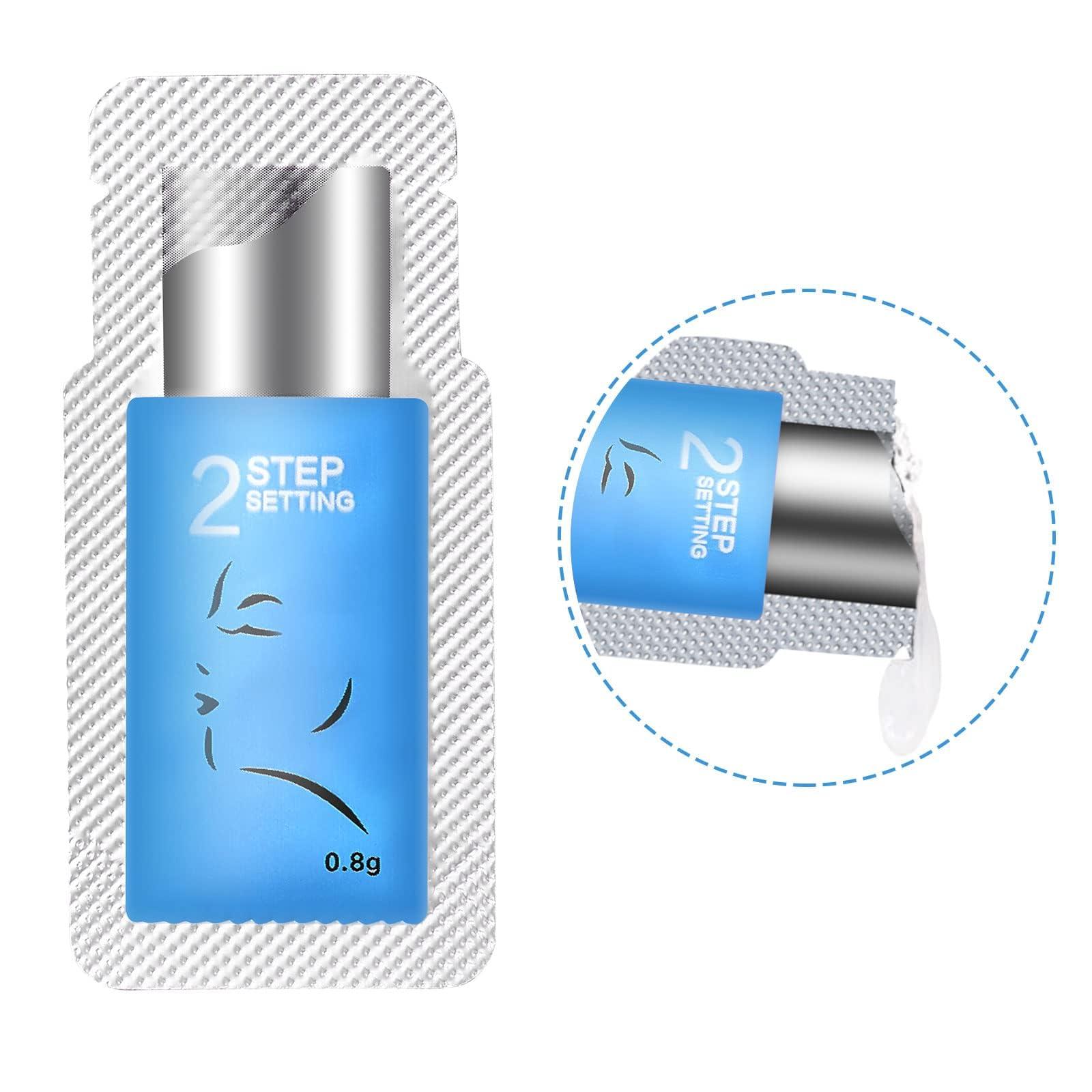 PERMANIA PERMANIA Lash Lift Kit,Separate Steps Products for Salon or at Home, Steps 10 Sachets of 0.8g/0.03oz Each Prep (STEP#2)