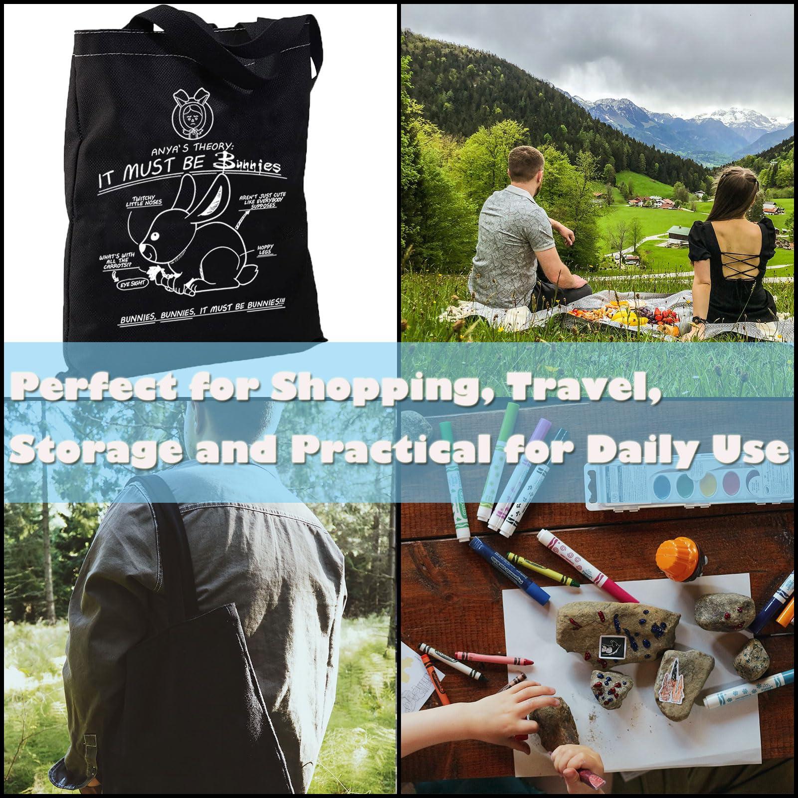 GJTIM Buffy Vampire Inspired Gift BTVS merchandise Anyas Theory Vampire Tote Bag for Vampire Lovers (Anyas Theory Tote)