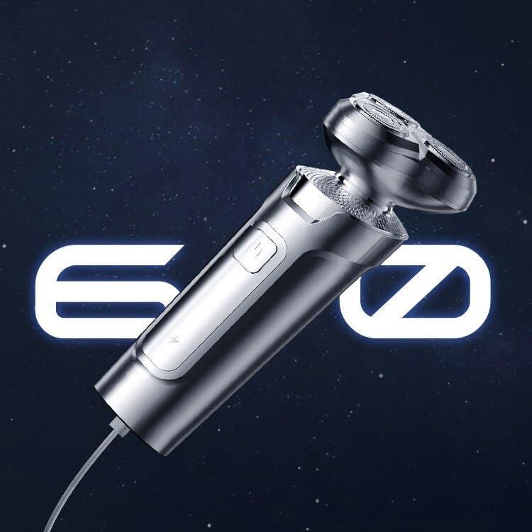 EKHOU Head Shavers for Bald Men, Electrical Rotary Shaver for Men Type-C Rechargeable Magnetic Suction Cutter Head IPX7 Waterproof Machine