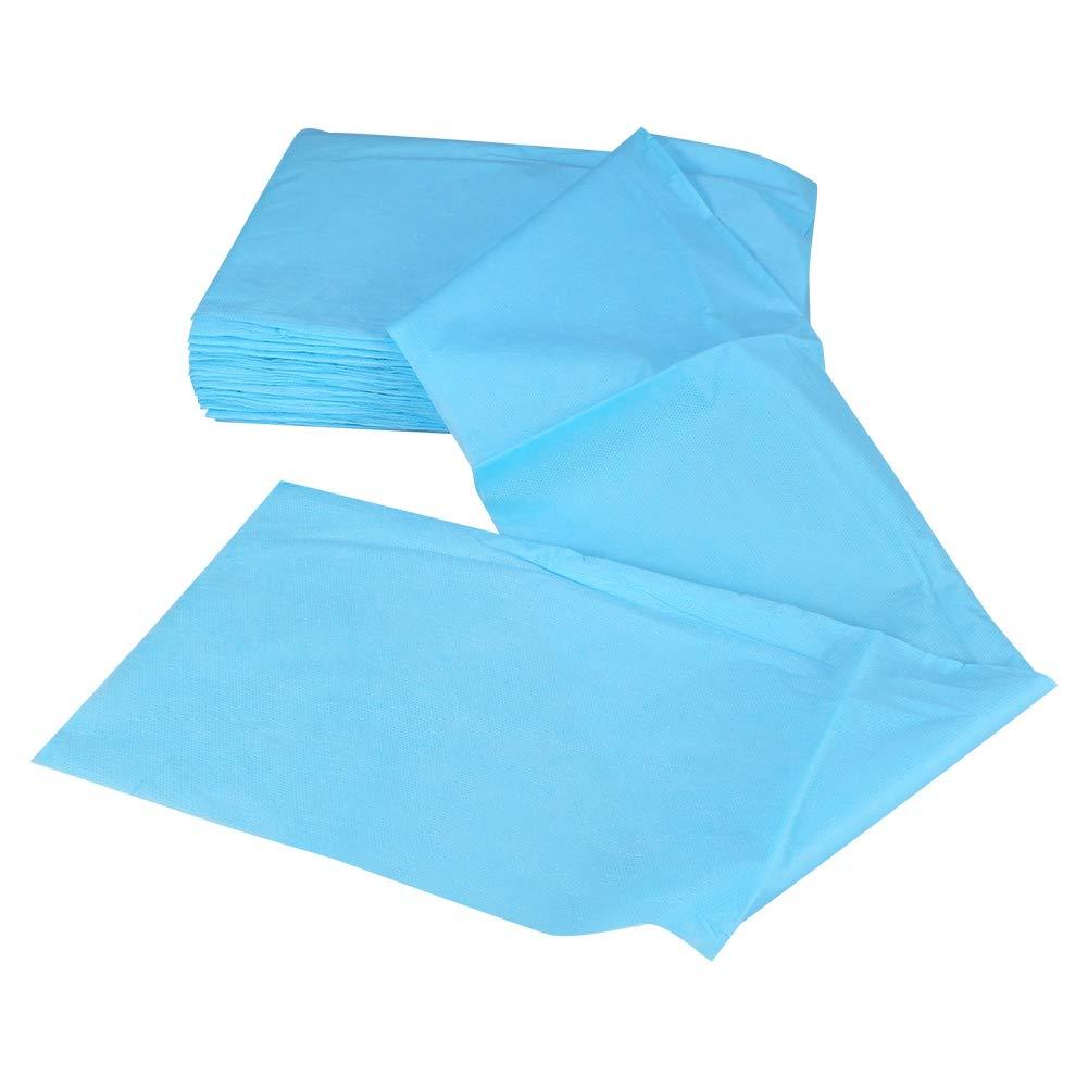 Semme 10 Pcs 180 * 80cm Non-Woven Disposable Bed Sheet Massage Beauty Cover (Blue)
