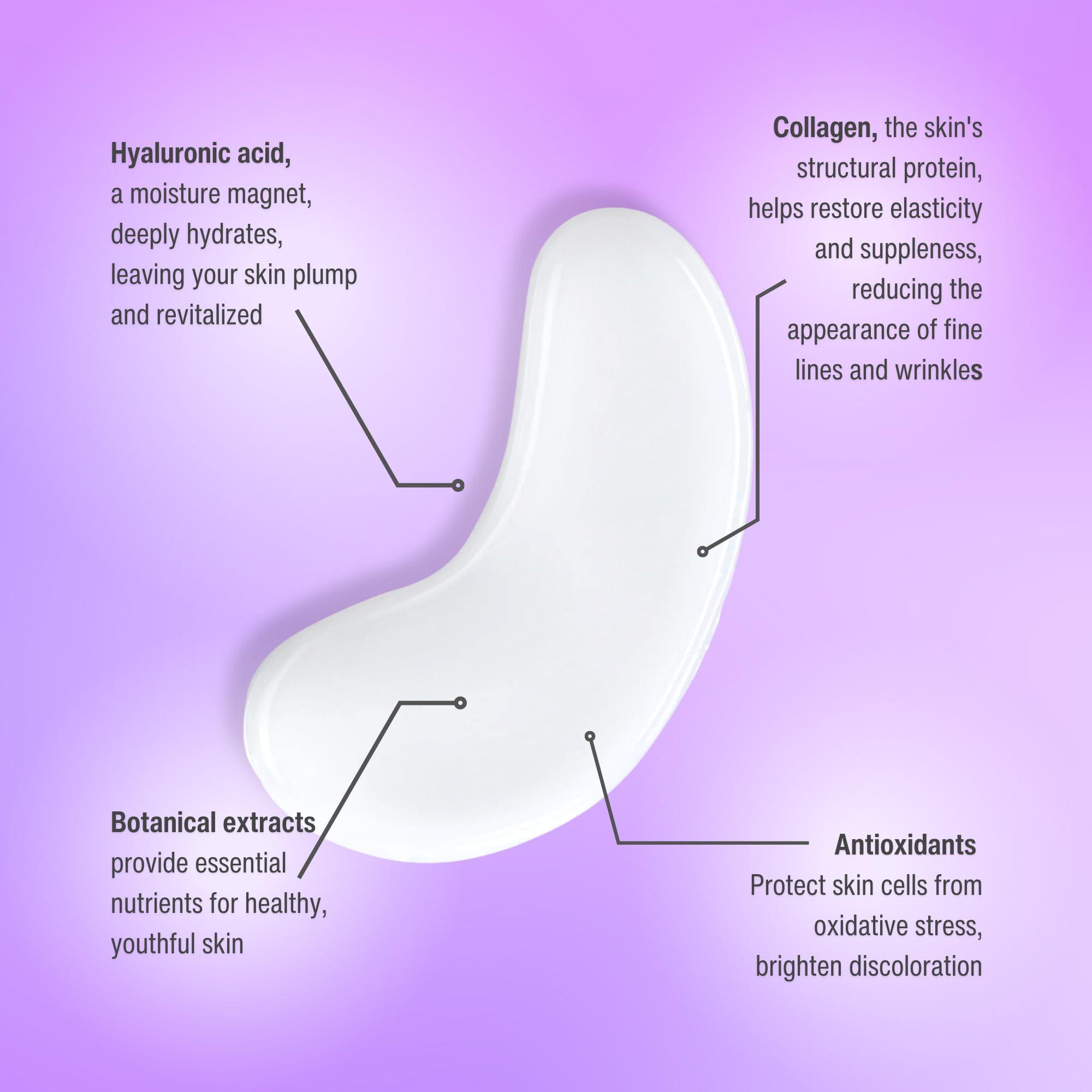 WILMA SCHUMANN WILMA SCHUMANN Collagen Under Eye Patches, Dark Circle & Wrinkles Under Eye Mask, Pack of 5