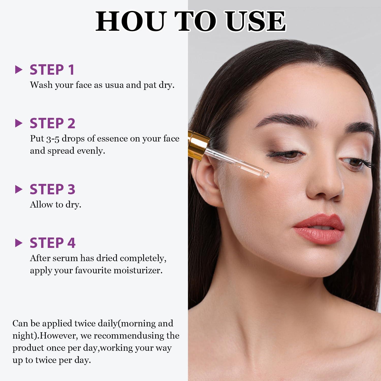 Iaolose 2 PCS Venature Bakuchiol Retinol Rejuvenation Serum, Bakuchiol Retinol Serum Korean for Face, Retinol Serum for Wrinkles, Reduce Wrinkles