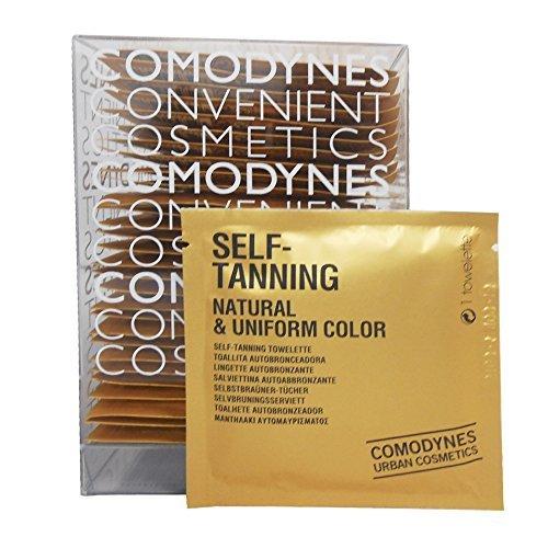 Comodynes Comodynes Self Tanning Towelette Dispenser For Face and Body 30 Towelettes