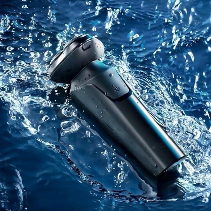 shemines Electric Shavers for Bald Men, Men Electric Shaver Smart IPX7 Waterproof Rechargeable Beard Razor Quick Charging Trimming Machine