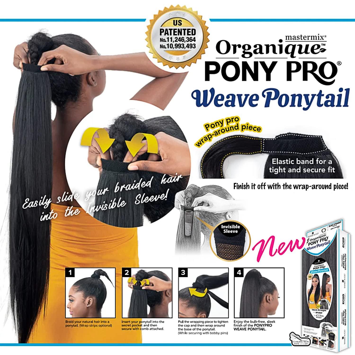 FREE TRESS FREE TRESS Milky Way Weave Organique Pony Pro Ponytail Sleek Straight (OP43027)