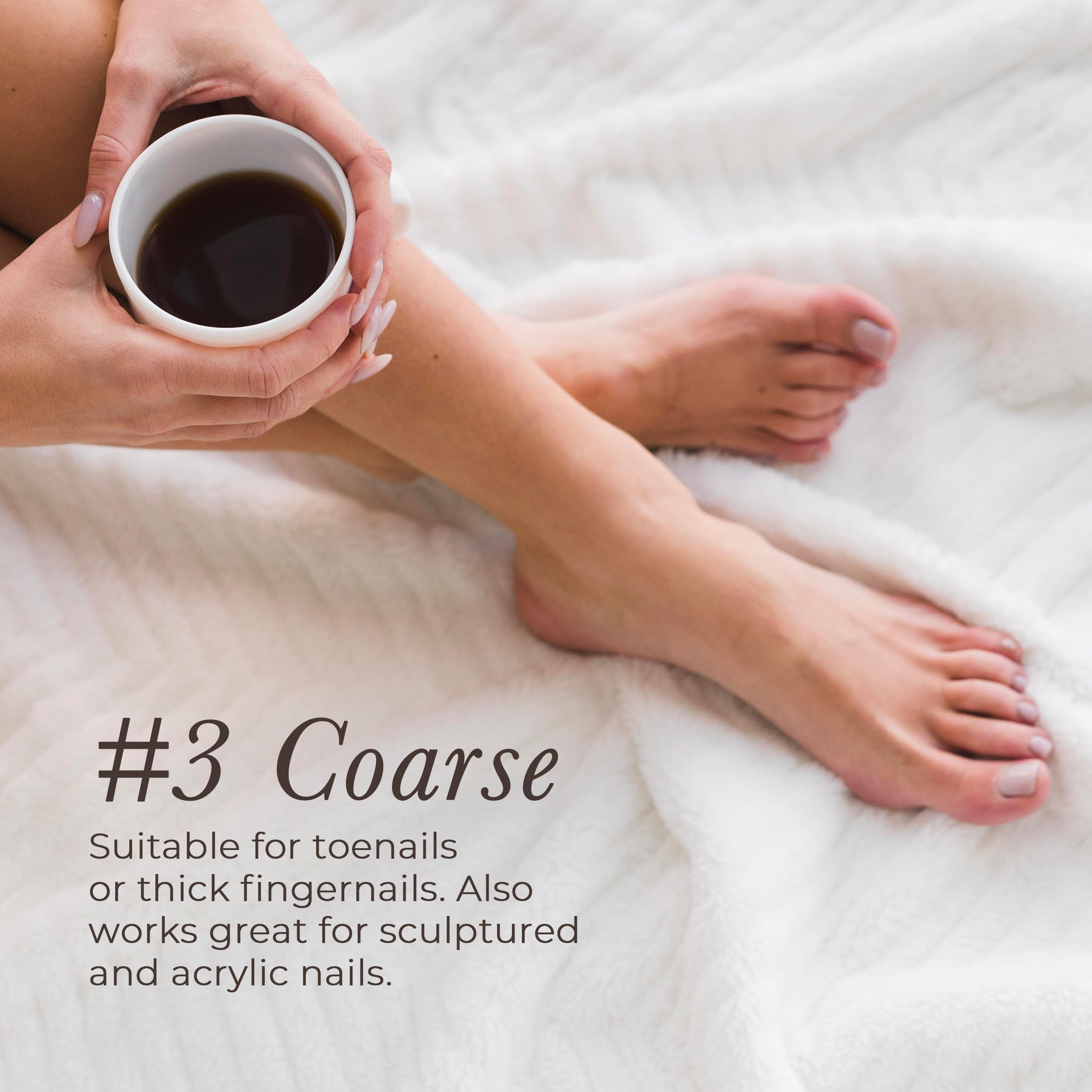 Diamancel Diamancel Luxury Diamond Toenail File – #3 Coarse Grit – For Toe Nails or Thick Fingernails