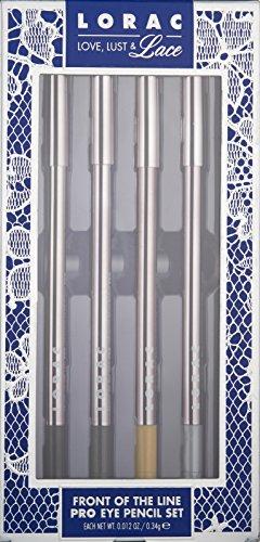 LORAC LORAC Love, Lust and Lace Front of the Line Pro Eye Pencil Set
